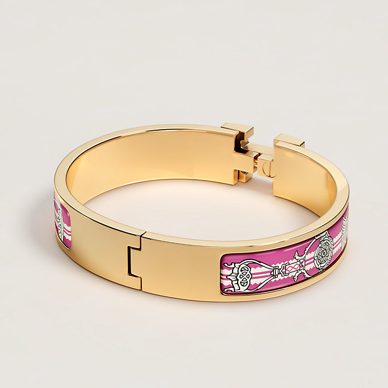エナメルブレスレット 《クリックH/エトリエ》 | Hermès